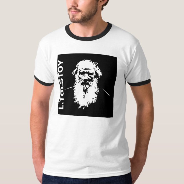 Leo Tolstoy porträtt Tee (Framsida)