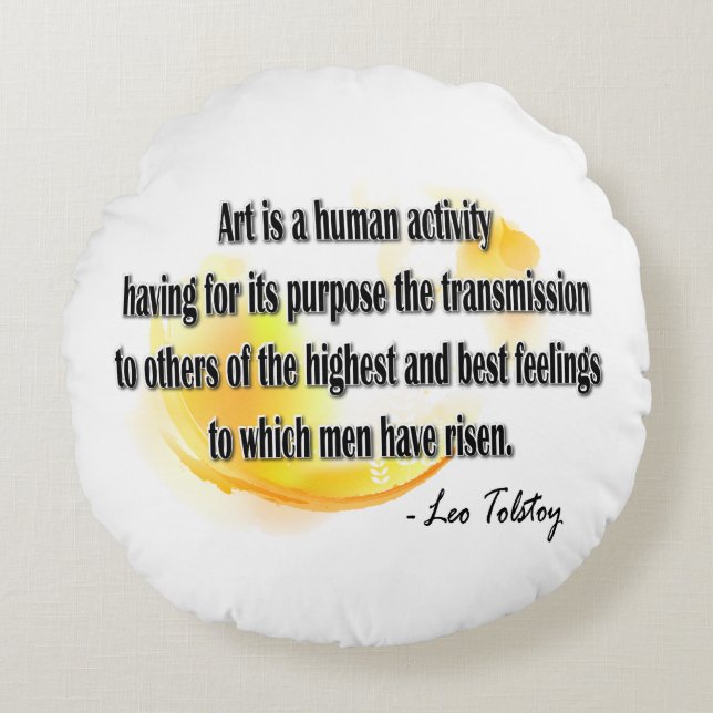 Leo Tolstoy Rund Kudde (Framsidan)