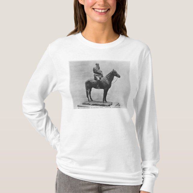 Leo Tolstoy som rider Delire T-shirt (Framsida)
