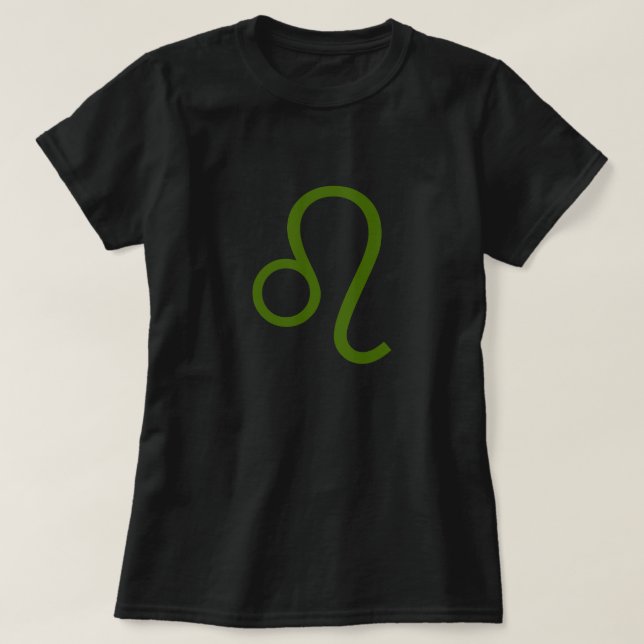Leo undertecknar den ZodiacCosplay T-tröja Tröja (Design framsida)