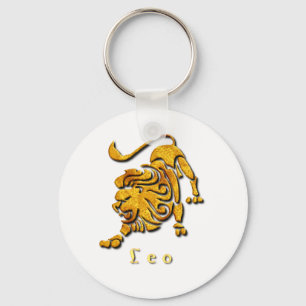 Leo undertecknar Keychain Nyckelring