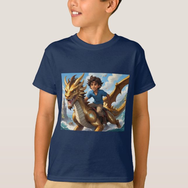 Leo Valdez och Festus: Dynamic Duo T Shirt (Framsida)