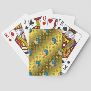 Leo & Vatten-drake Casinokort