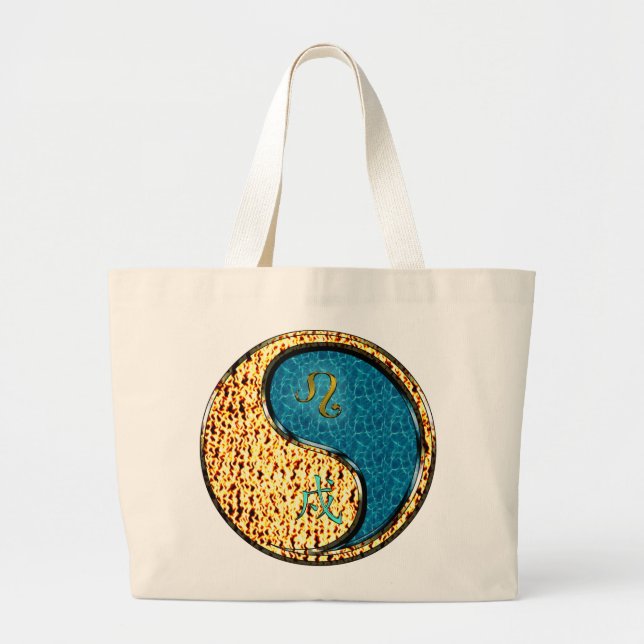 Leo & Vatten Hund Jumbo Tygkasse (Framsidan)