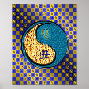 Leo & Vatten Ox Poster