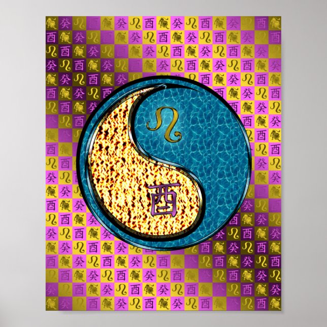 Leo & Vatten Tupp Poster (Framsidan)