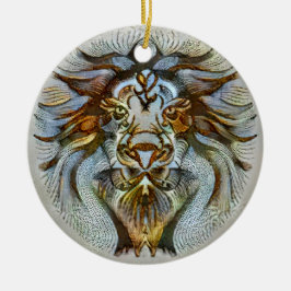 Leo Venice Julgransprydnad Keramik