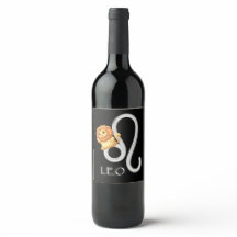 Leo-vinsetikett