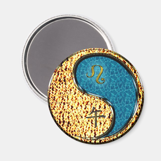 Leo & Waterhäst Magnet (Front/Back)