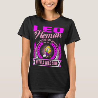 Leo Woman lite himmel med Vild T Shirt