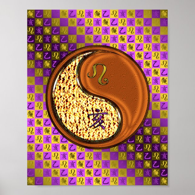 Leo & Wood Boar Poster (Framsidan)