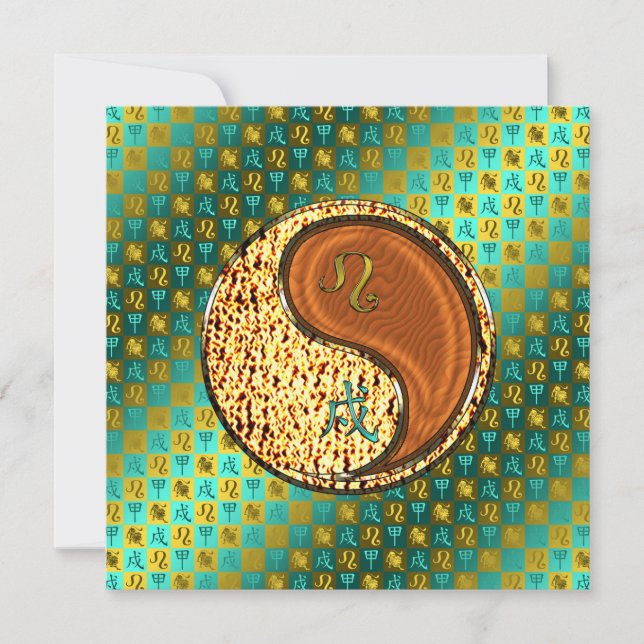 Leo & Wood Hund Kort (Framsida)