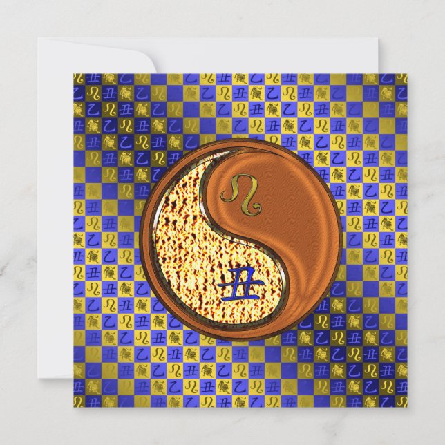 Leo & Wood Ox Kort (Framsida)