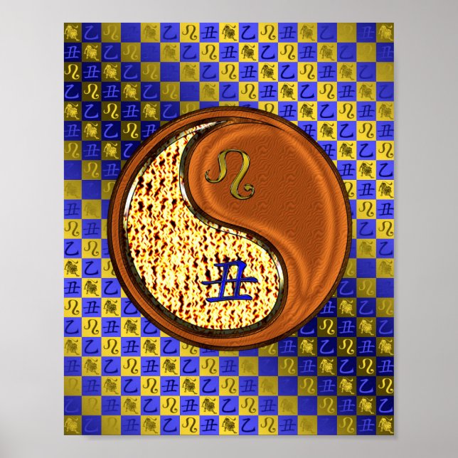 Leo & Wood Ox Poster (Framsidan)