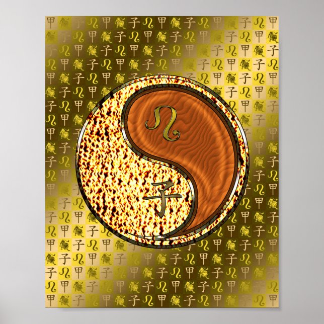 Leo & Wood Råtta Poster (Framsidan)