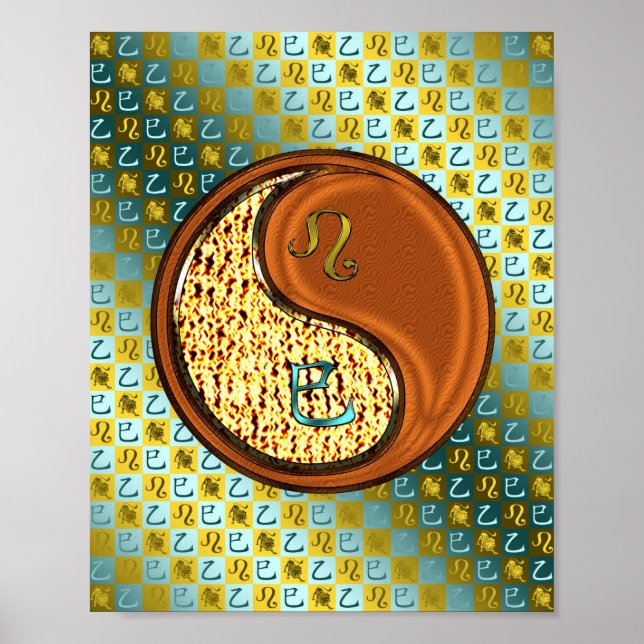 Leo & Wood Snake Poster (Framsidan)