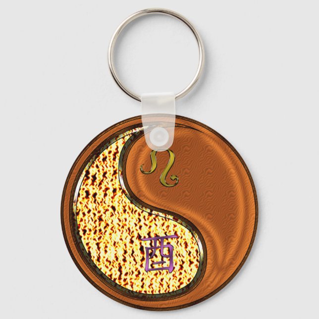 Leo & Wood Tupp Nyckelring (Framsida)