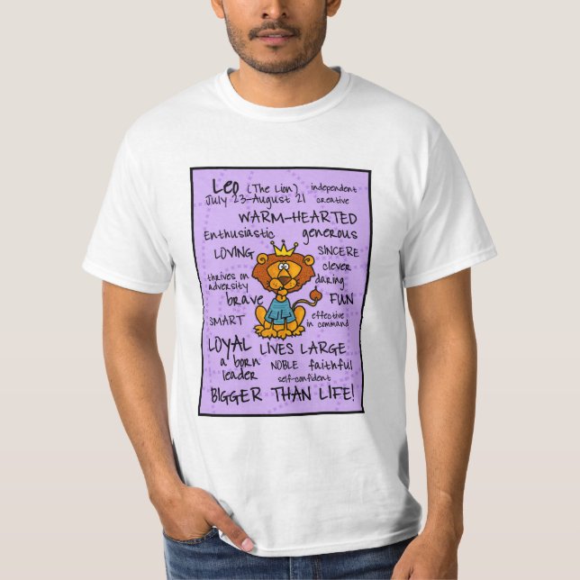 leo wordcloudskjorta t shirt (Framsida)