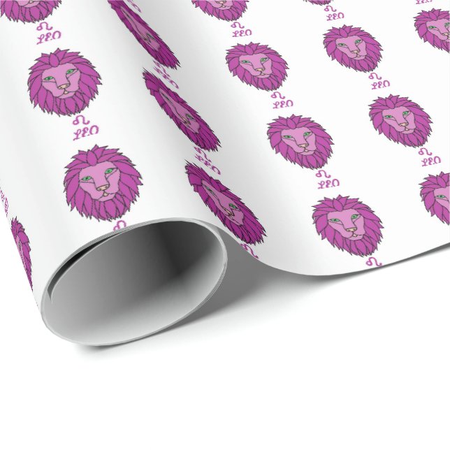 Leo Wrapping Papper Presentpapper (Rullad Hörn)