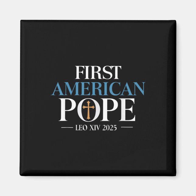 Leo Xiv, den första amerikanska påven Magnet (Framsidan)