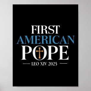 Leo Xiv, den första amerikanska påven Poster