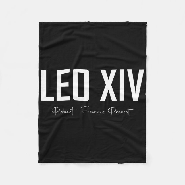 Leo Xiv Fleecefilt (Framsidan)
