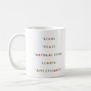 Leo Zodiac Astrology Inner Child Kaffemugg