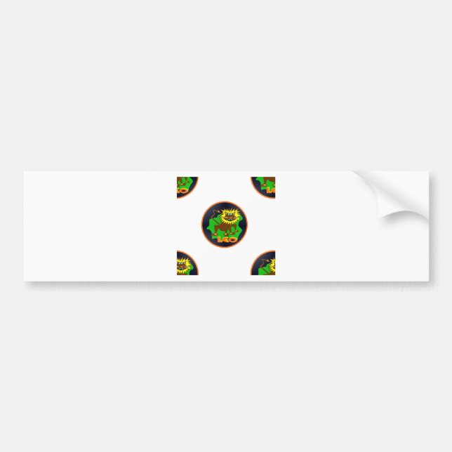 leo zodiac bildekal (Framsidan)