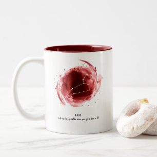 Leo Zodiac Coffe Mugg