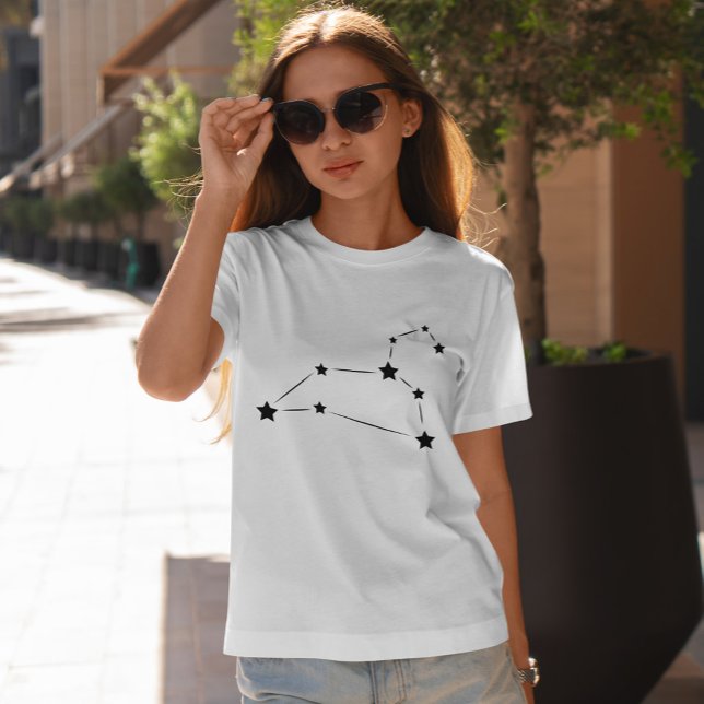 Leo Zodiac Constellation T Shirt (Skapare uppladdad)