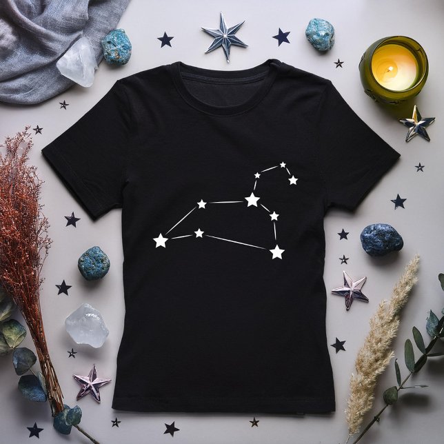 Leo Zodiac Constellation T Shirt (Skapare uppladdad)