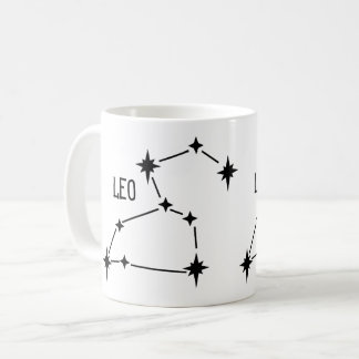 Leo zodiac horoscope mugg-gåva kaffemugg