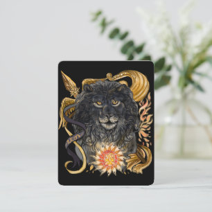 Leo Zodiac-inbjudan Inbjudningar