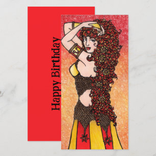 Leo Zodiac Lejon Goddess Astrology Leos Symbol Julkort