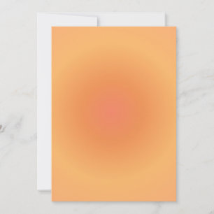 Leo Zodiac, Leo Aura Orange Gradient Julkort