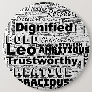 Leo Zodiac Ord Cloud inspiration Knapp