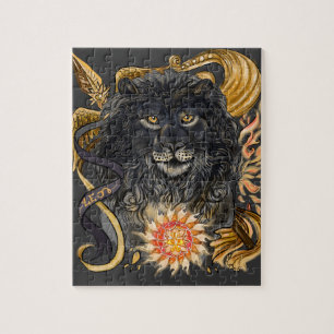 Leo Zodiac Pussel