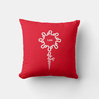 Leo Zodiac Sign Pillow Kudde