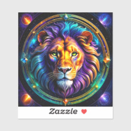 Leo Zodiac Stickers, Celestial Zodiac Klistermärken
