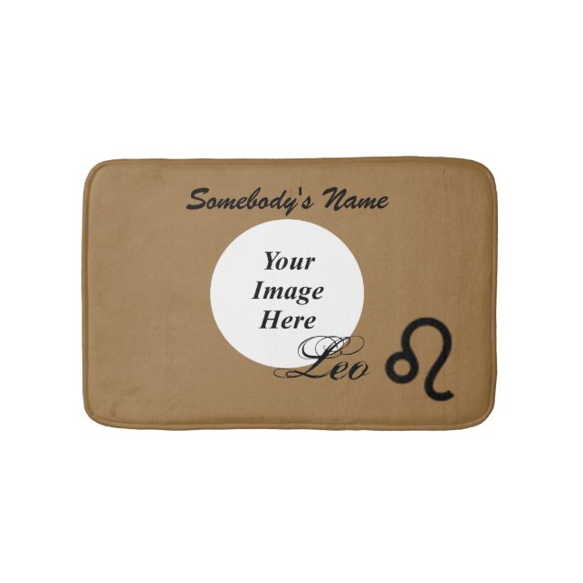 Leo Zodiac Symbol Standard by Kenneth Yoncich Badrumsmatta (Framsidan)