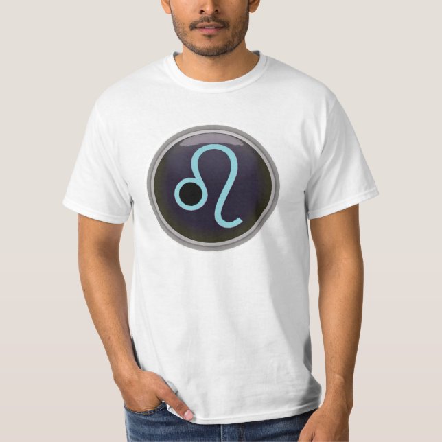 Leo Zodiac T-Shirt (Framsida)