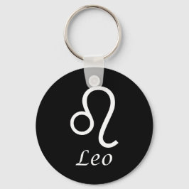 "Leo" Zodiac-tecken Nyckelring