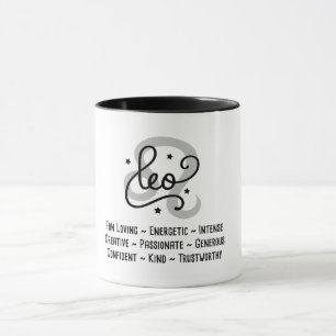 Leo Zodiac Traits Mugg