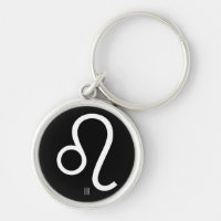 LEO Zodiac undertecknar Keychain