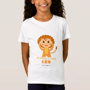 Leo Zodiacför barn T Shirt