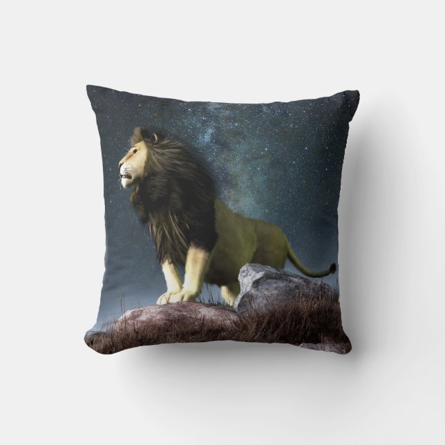 Leo Zodiacsymbol Kudde (Framsida)