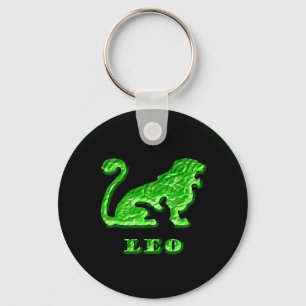 Leo Zodiacsymbol Nyckelring