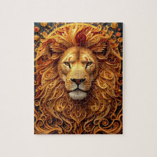 Leo Zodiak Pappersquilling Pussel
