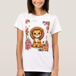 Leoa [Theme] Camiseta Feminina Design Brasil Prese T Shirt