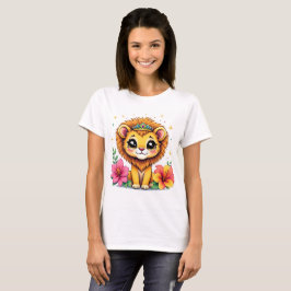 Leoa [Theme] Camiseta Feminina Design Brasil Prese T Shirt